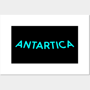 Antartica (Typography) Posters and Art